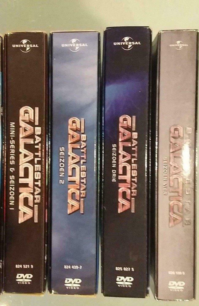 Battlestar Galactica Serie COMPLEET, Alle leeftijden, Boxset, Science Fiction en Fantasy, Ophalen of Verzenden