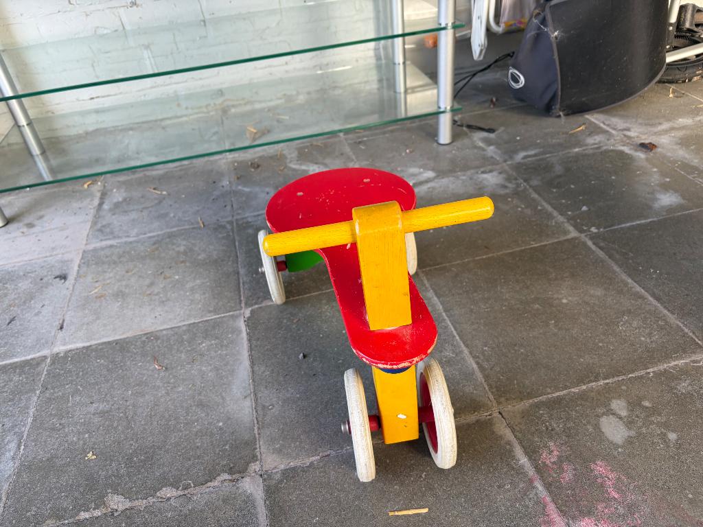 Houten loopfiets, Ophalen, Gebruikt, Loopfiets