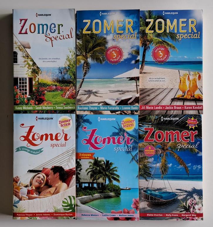 Pockets Harlequin Specials Lente – Zomer – Winter – Kerst, Boeken, Romans, Gelezen, Ophalen of Verzenden