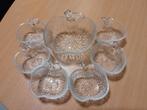glazen kom met kommetjes, Ophalen, Zo goed als nieuw, Glas
