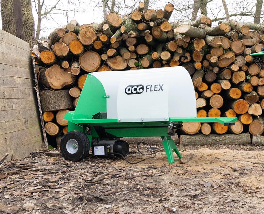 houtkliever, kliever, 7 ton, kliefmachine, houtklief, Nieuw, Ophalen of Verzenden, Elektrisch, Liggend