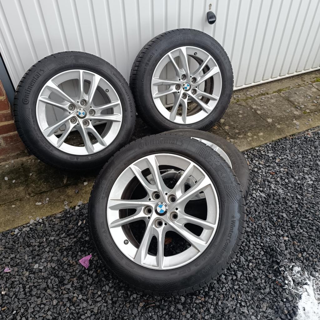 Set hiver bmw serie 1 F40 série 2 f44, Pneus et Jantes, Pneus hiver, Enlèvement, Utilisé