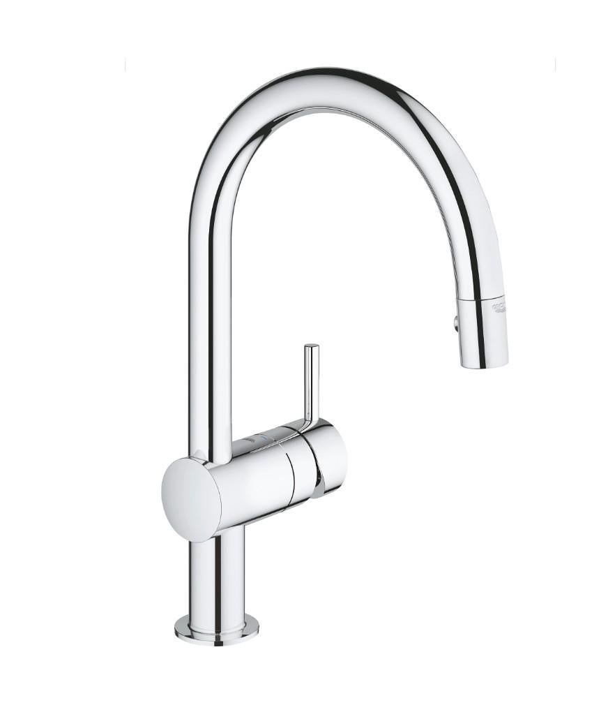 Keukenkraan Grohe Minta chrome - nieuw, Doe-het-zelf en Bouw, Ophalen of Verzenden