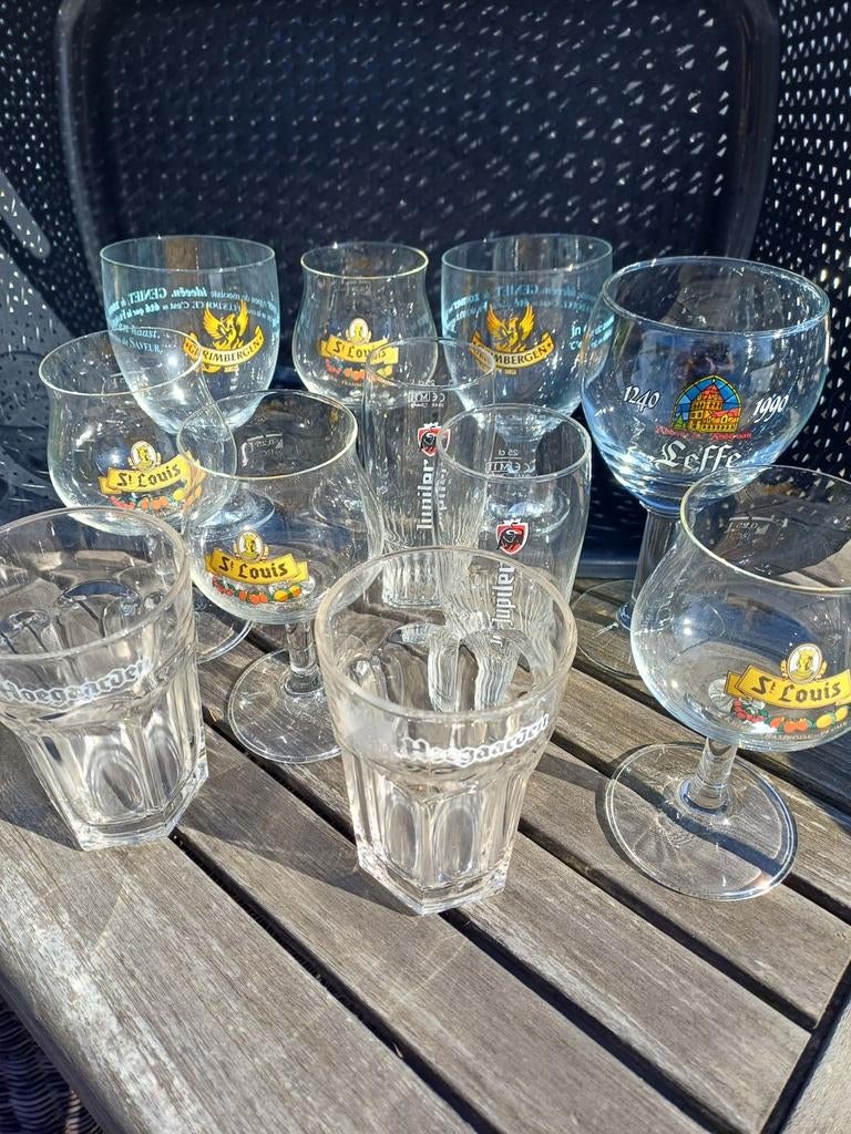 Verschillende bierglazen, Ophalen of Verzenden