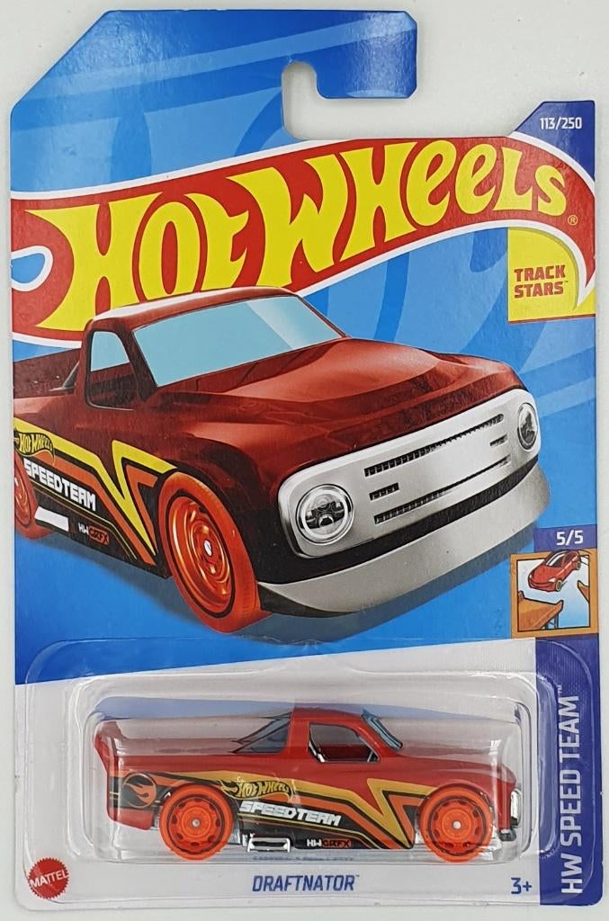 Hot Wheels - HW Speed Team - Draftnator - HCY05 - 1:64, Hobby en Vrije tijd, Modelauto's | Overige schalen, 333 Continental Boulevard, El Segundo, CA 90245, United States