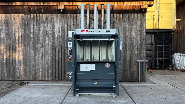 HSM V-Press 860 Max Balenpers Afvalpers Recycle, Diversen, Overige Diversen, Gebruikt, Ophalen of Verzenden