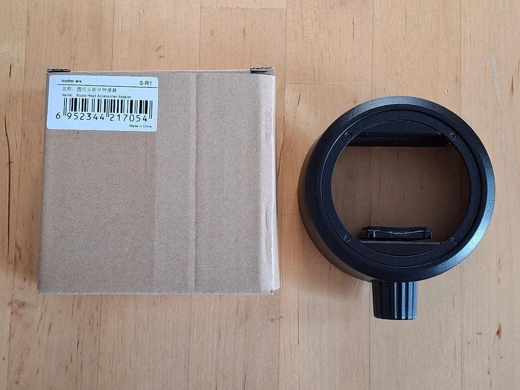 Godox S-R1 round head adapter, TV, Hi-fi & Vidéo, Photo | Flash, Enlèvement ou Envoi, Neuf, Autres marques