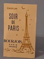 Carte parfumée publicitaire vintage.
Marque : Bourjois, Enlèvement ou Envoi