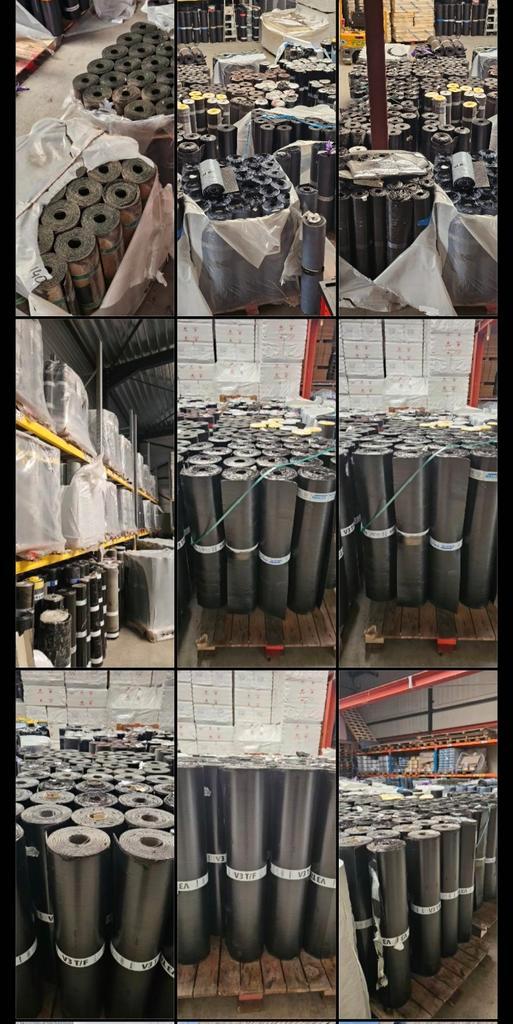 Roofing. Dakleer .feutre de toiture .onderlaag  10m 3mm ., Doe-het-zelf en Bouw, Dakpannen en Dakbedekking, Dakleer, Ophalen