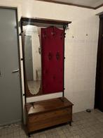 Armoire d'entrée de style champêtre avec canapé et miroir, Maison & Meubles, 25 à 50 cm, Moins de 150 cm, Utilisé, Avec tablette(s)