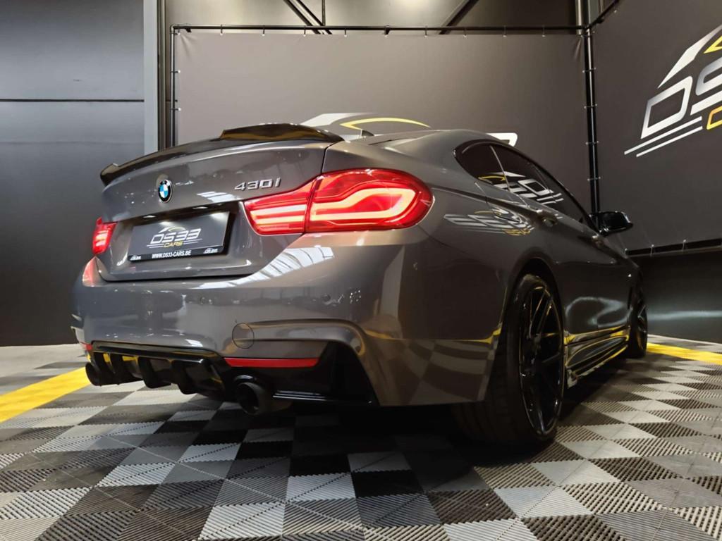 BMW 4 Serie 430 iAS Gran Coupé M 252pk 20"+Maxton/LED/HUD/K, Autos, BMW, 185 kW, Argent ou Gris, Entreprise, Alcantara