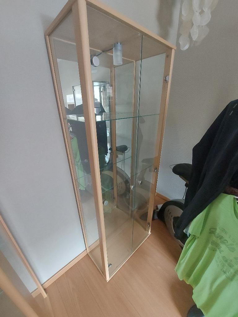 Vitrinekast, Huis en Inrichting, Kasten | Vitrinekasten, Ophalen, Overige materialen, Met deur(en), 50 tot 100 cm