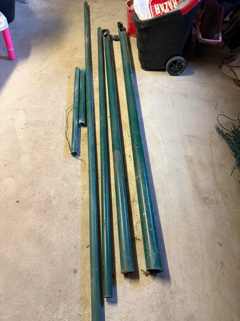 Draadafsluiting en palen, Tuin en Terras, Tuinhekken en Hekwerk, Zo goed als nieuw, Ophalen