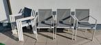 Aluminium Stapelbare stoelen, Tuin en Terras, Ophalen, Aluminium