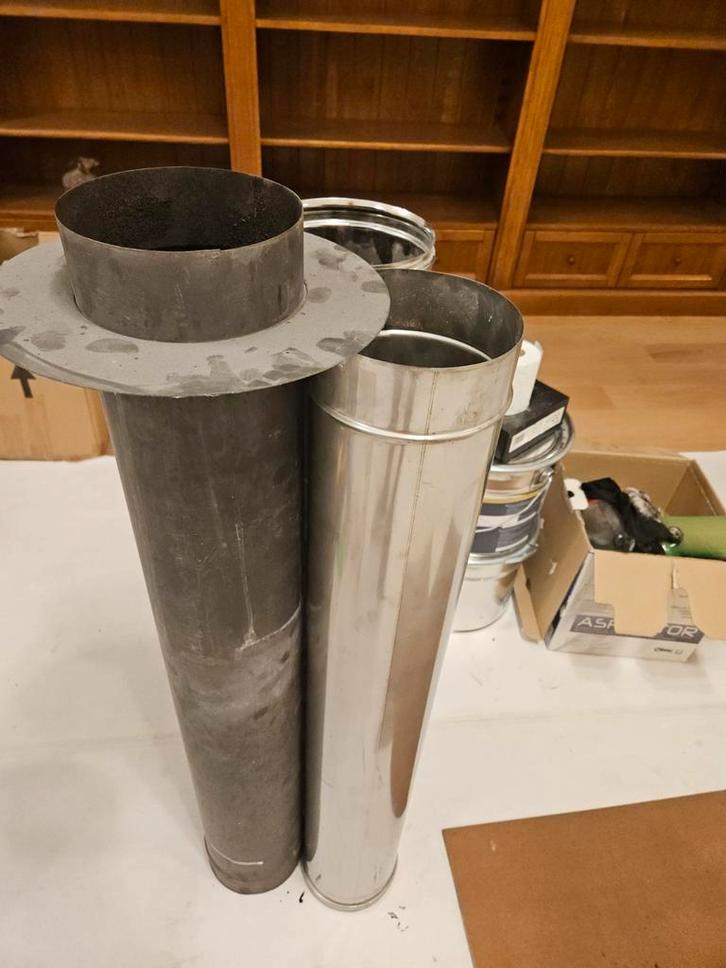 Tuyaux de Cheminée, Bricolage & Construction, Tuyaux & Évacuations, Inox, Enlèvement ou Envoi