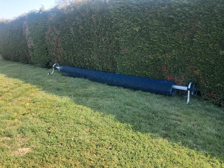 Afdek zomer folie + rol voor zwembad, Tuin en Terras, Zwembad-toebehoren, Gebruikt, Afdekzeil, Ophalen