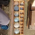 Nieuwe glaasjes voor antieke lampen of klokken, Ophalen