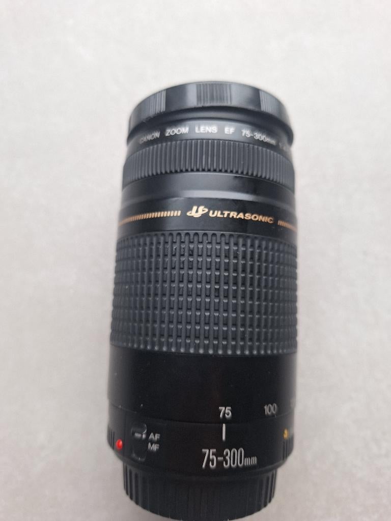 Canon EF zoomlens 75-300, Ophalen, Zo goed als nieuw, Telelens, Zoom