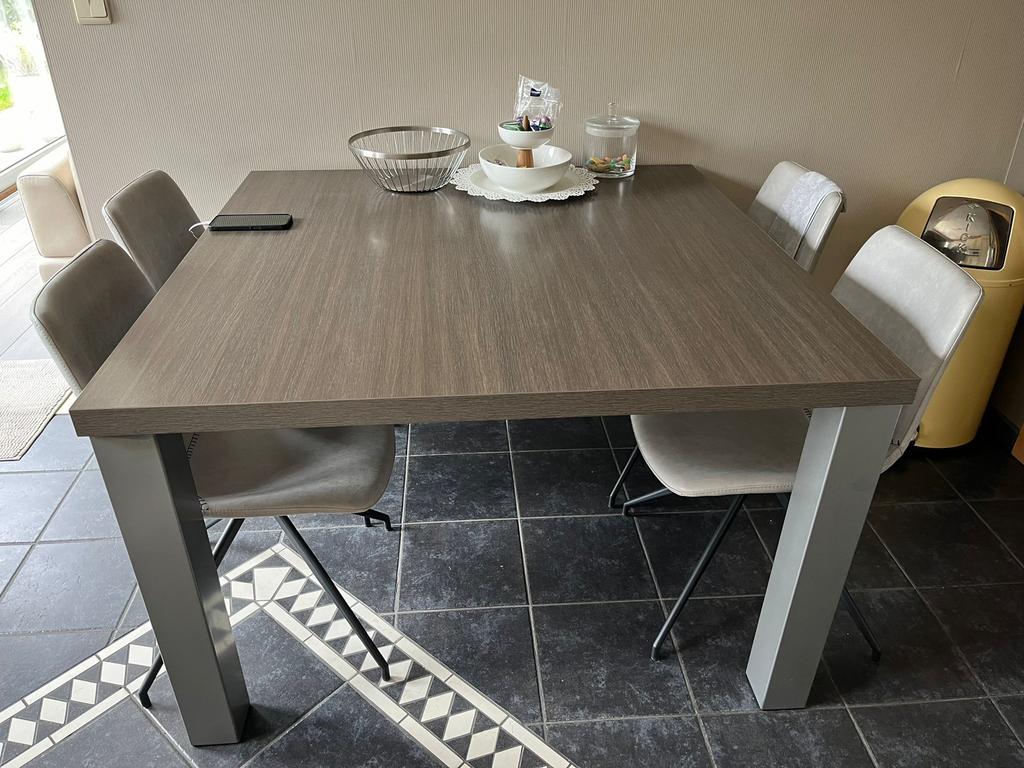 Table cuisine, Maison & Meubles, 100 à 150 cm, Carré, 100 à 150 cm, Enlèvement