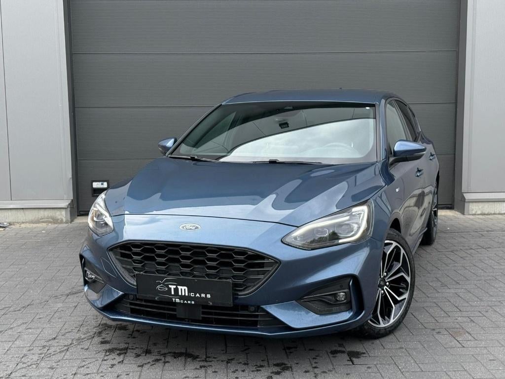 Ford Focus ST-line X benzine automaat 180pk, 4 cilinders, Parkeersensor, Blauw, Bedrijf