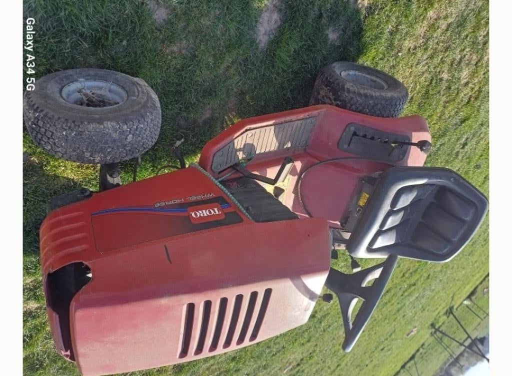 Toro maaimachine, tractorframe, Ophalen, Gebruikt, Mulchfunctie