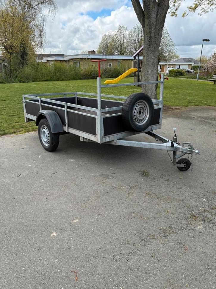 Remorque à essieu unique 250x130, Autos : Divers, Remorques Pièces, Comme neuf, Enlèvement