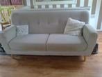 3-zit zetel grijs (retro model), Huis en Inrichting, Ophalen, 150 tot 200 cm, Driepersoons, 75 tot 100 cm
