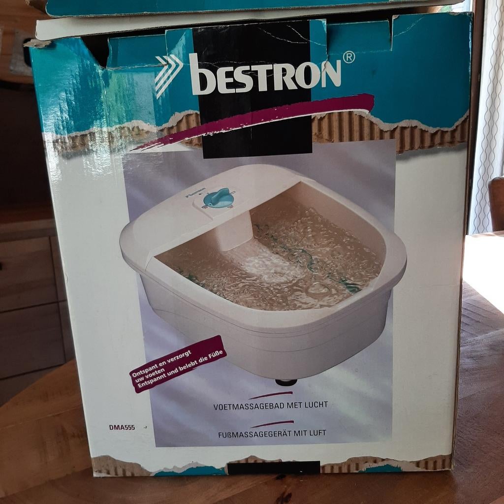 Ontspannend massage voetbadje, Enlèvement