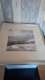 3 foto' s van aan de zee plus kader, Ophalen