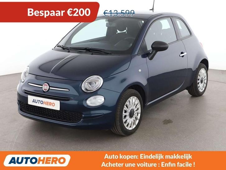 Fiat 500 1.0 Mild-Hybrid (bj 2024), Auto's, Fiat, Te koop, ABS, Airbags, Airconditioning, Bluetooth, Boordcomputer, Centrale vergrendeling