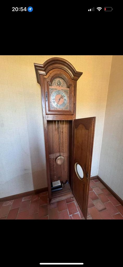 Staande klok, Enlèvement