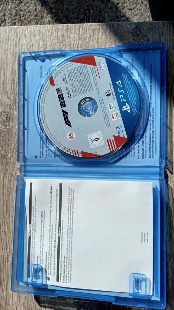 F1 22 (PS4), Enlèvement