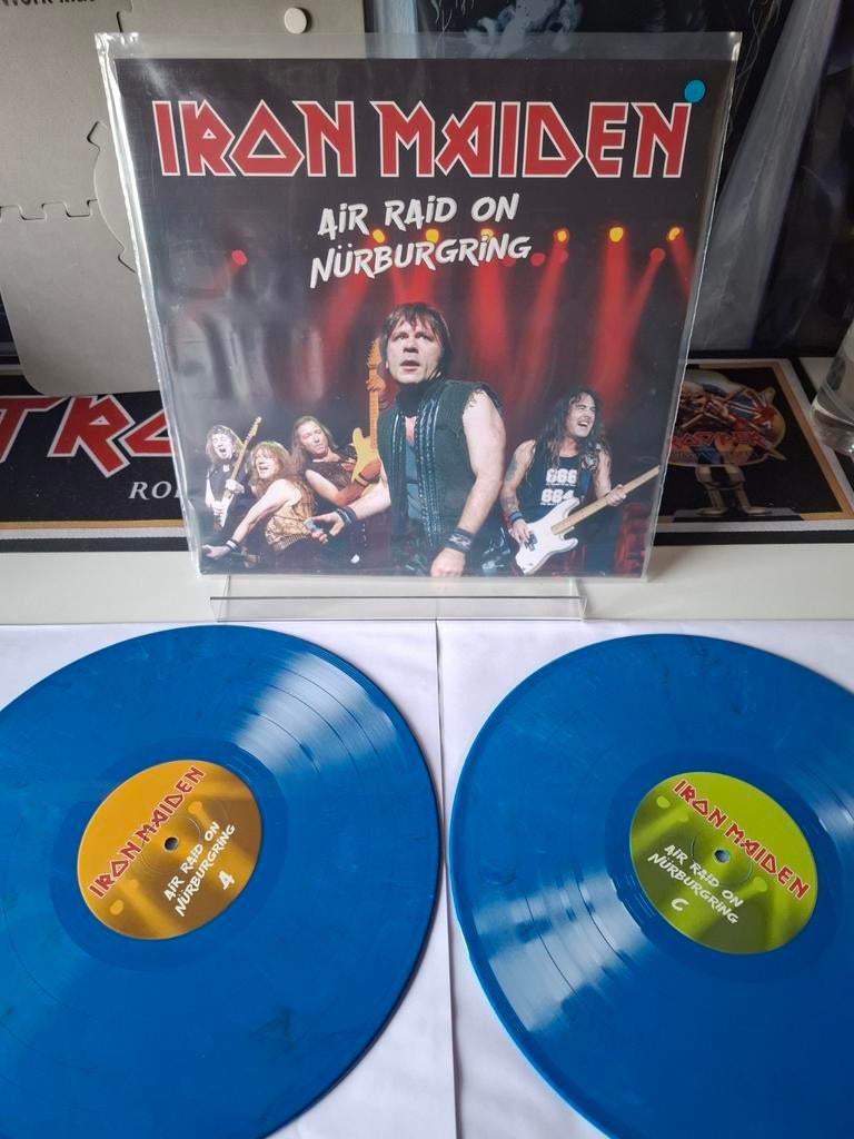 Iron Maiden-Air raid on Nürburgring, Cd's en Dvd's, Vinyl | Hardrock en Metal, Ophalen of Verzenden, Nieuw in verpakking
