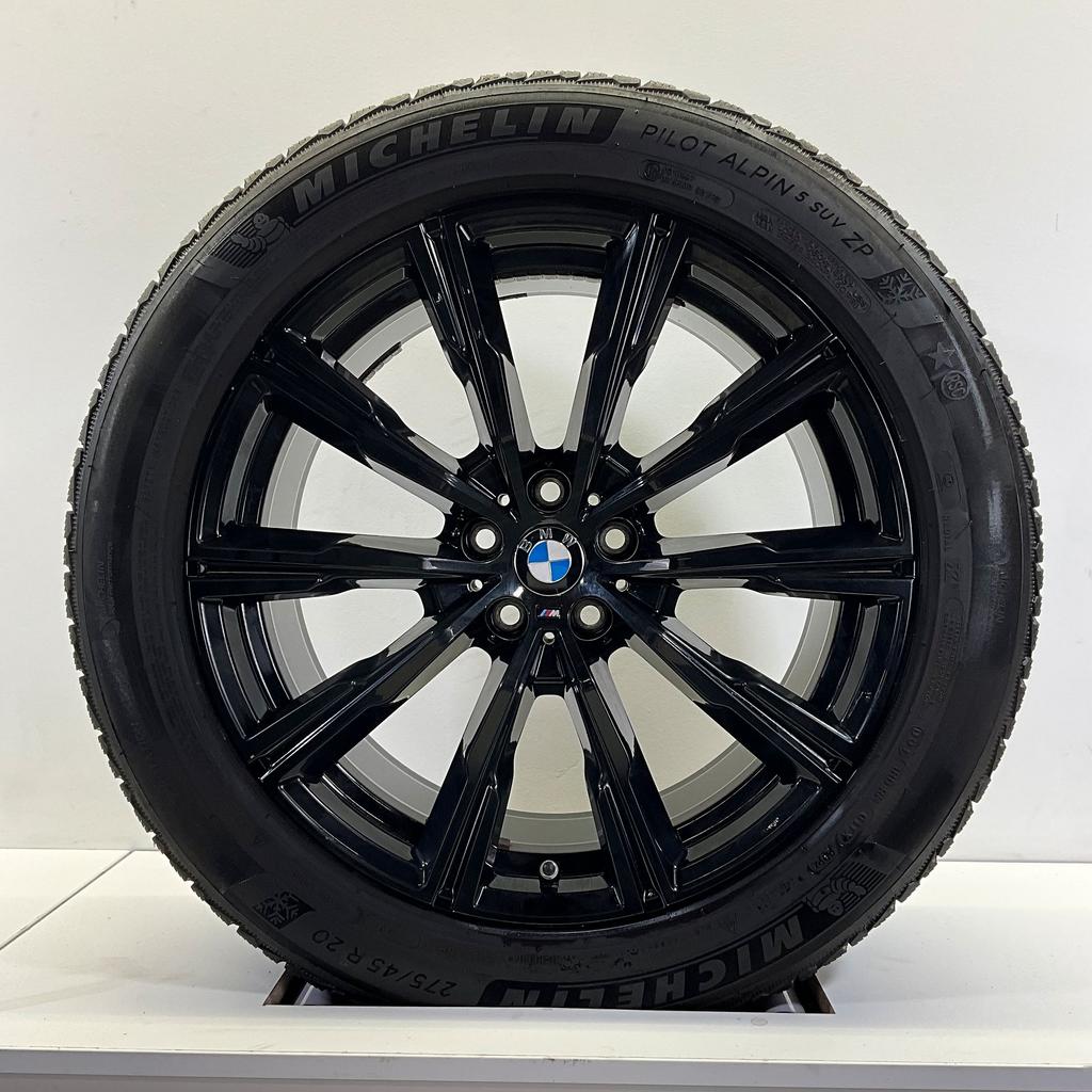 BMW X5 G05 EN X6 G06 SET VELGEN + WINTERBANDEN 20 INCH ORIG., Gebruikt, -, 275 mm, -