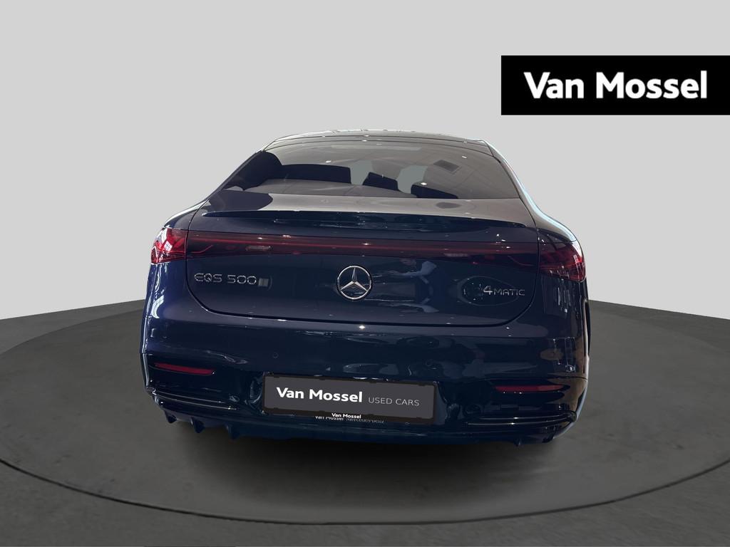 Mercedes-Benz EQS 500 4MATIC AMG Line + PANORAMISCH DAK + TR, Auto's, Automaat, 4 deurs, Stof, 330 kW