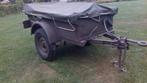 leger aanhangwagen, Ophalen, Gebruikt