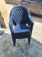 Te koop: 6 Grosfillex tuinstoelen, Enlèvement