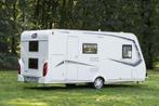 Caravelair Antares 476 Family Style 2019 incl. inventaris, Caravanes & Camping, Grand lit, Jusqu'à 6, 5 à 6 mètres, Airco
