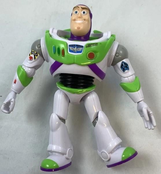 Mattel Disney Toy Story Buzz Lightyear Actiefiguur 18cm, Verzamelen, Verzenden, Zo goed als nieuw
