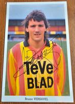 1989 Bruno Versavel KV Mechelen Spelerskaart handgesigneerd!, Verzamelen, Ophalen of Verzenden, Zo goed als nieuw, Spelerskaart