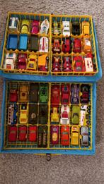 Matchboxkoffer + 48 Matchbox auto's, Ophalen of Verzenden, Auto