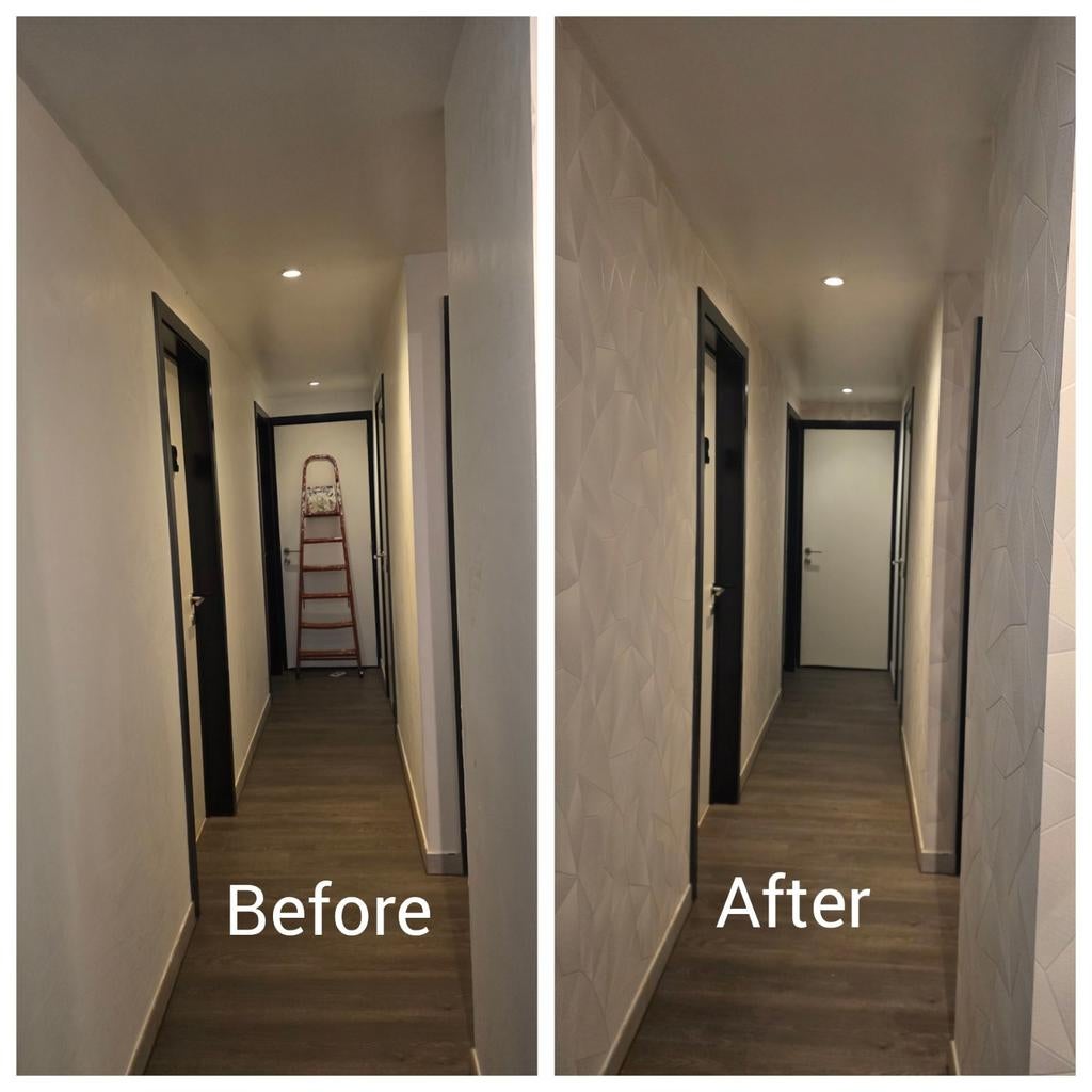 Laminaat schilderwerken behangen, Huis en Inrichting, Stoffering | Vloerbedekking, Laminaat, Ophalen