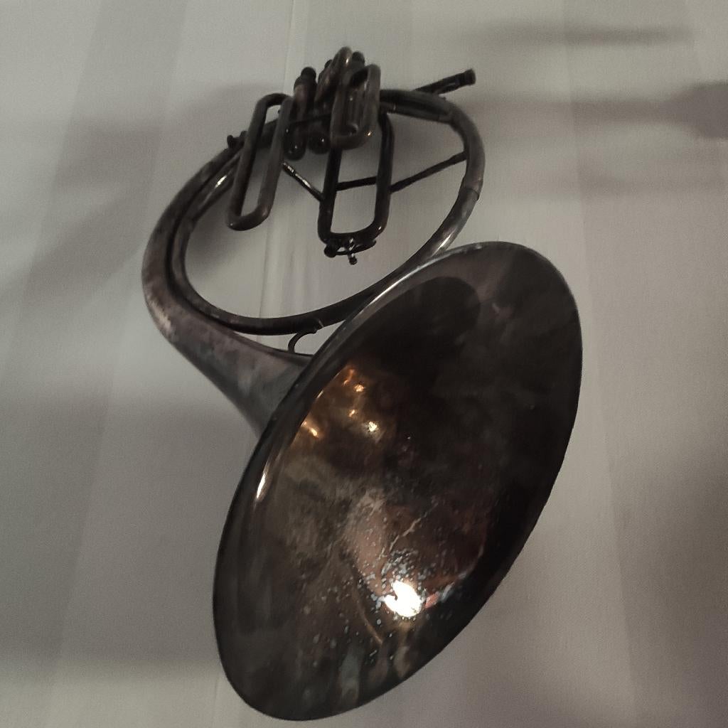 antieke Hoorn te koop, Muziek en Instrumenten, Ophalen, Gebruikt