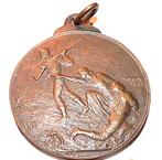 Medaillon van het Belg. N.W.O.I., Timbres & Monnaies, Pièces & Médailles, Enlèvement ou Envoi, Bronze