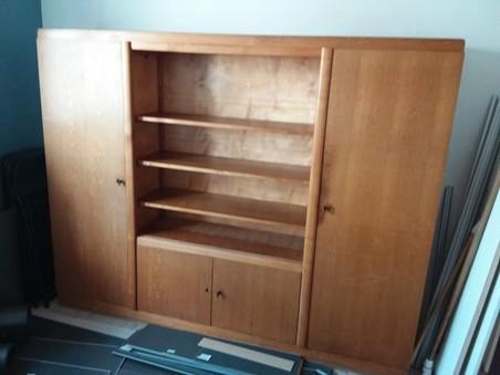 Boekenkast / bureaukast, Antiquités & Art, Antiquités | Meubles | Armoires, Enlèvement