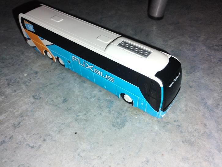 1 BUS RIETZE H0 FLIXBUS 1/87  MAN, Hobby en Vrije tijd, Modeltreinen | H0, Zo goed als nieuw, Overige typen, Overige merken, Ophalen of Verzenden