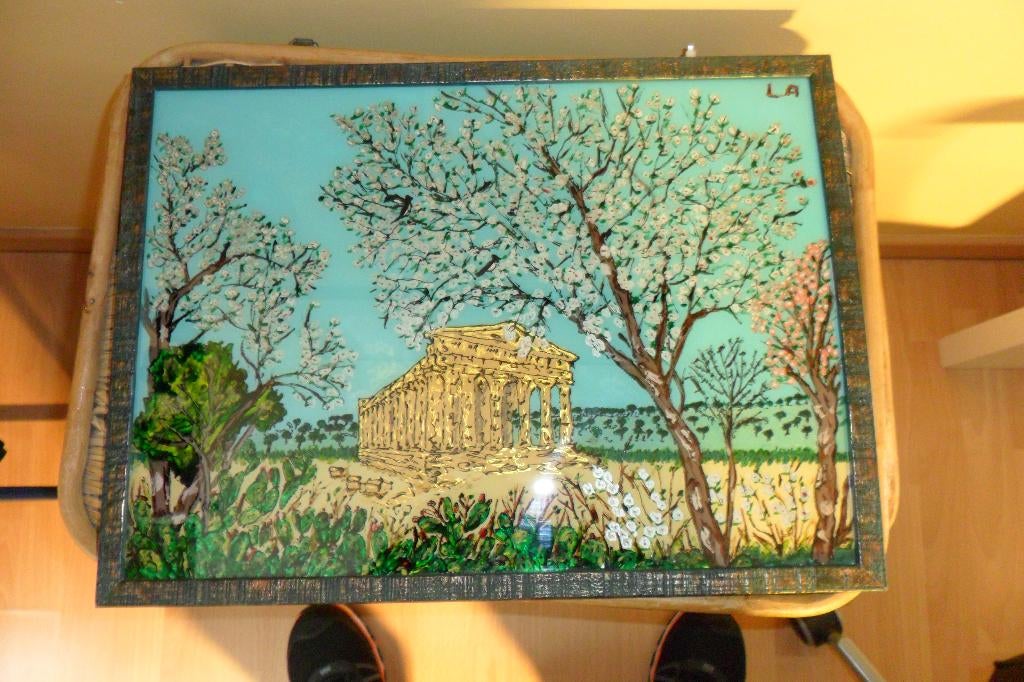 PEINTURE SUR VERRE, Ophalen