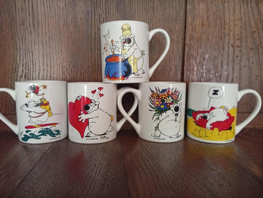 5 tasses Cubitus ( vente en lot ou à la pièce)., Collections, Enlèvement ou Envoi, Autres personnages, Neuf, Ustensile
