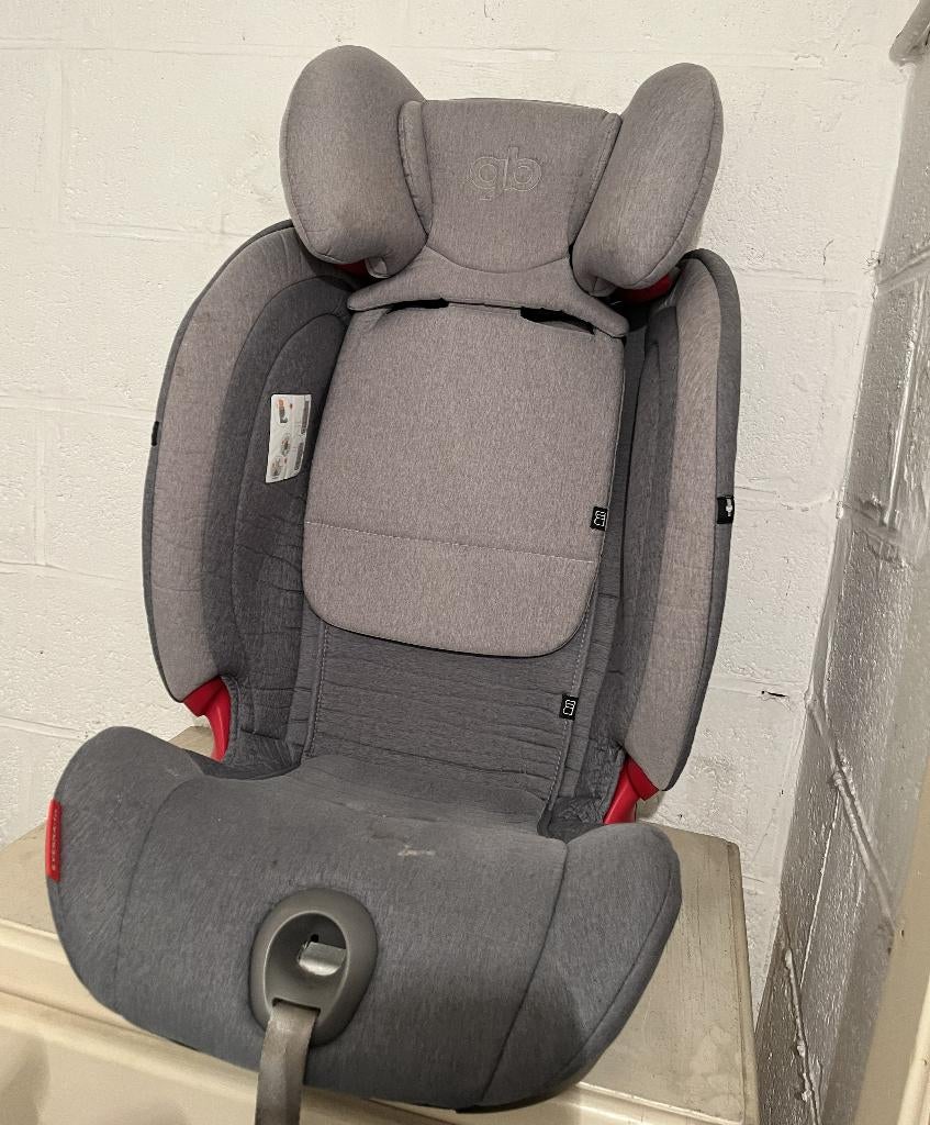 Siège-auto isofix Everna-Fix Groupe 1/2/3 Light grey, Enlèvement, Utilisé, 9 à 36 kg, Isofix