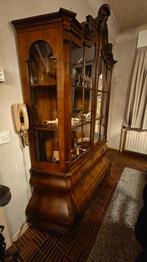 Antieke Biedemeier vitrine kast, Ophalen
